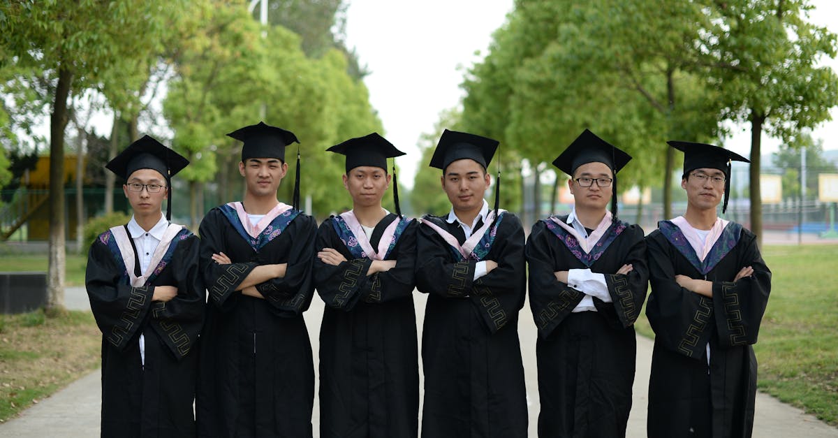 University graduates celebrating on campus